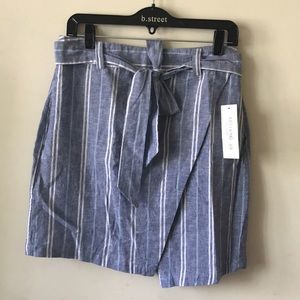 Just living the dream cotton and linen skirt